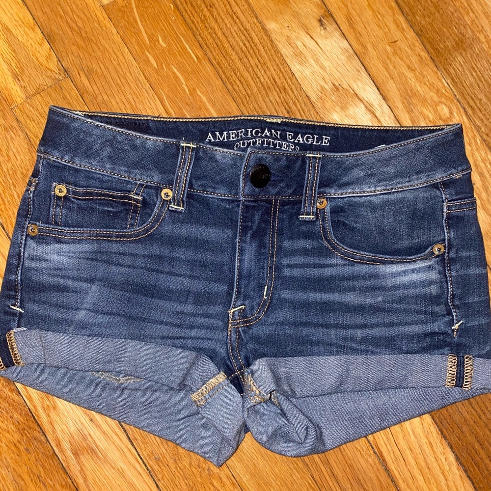 Super Stretch Jean Shorts